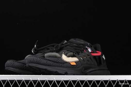 O-W Air Nike AA3830-002 Black Presto x 0319